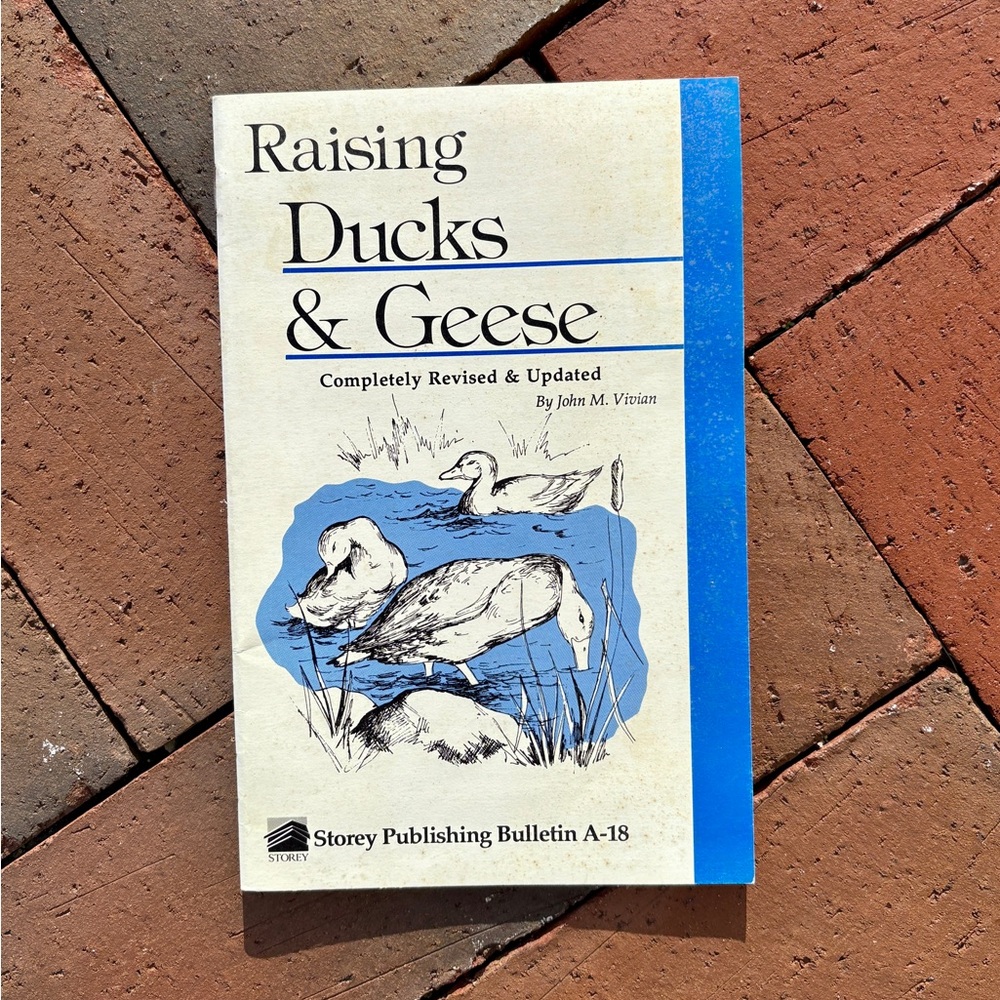 1991 Raising Ducks & Geese Waterfowl Birds Homesteading Garden Way Duck Call